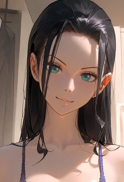 CherryGem (pixiv) - #Nico Robin (AI Generated)