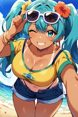 Brazilian Hatsune Miku