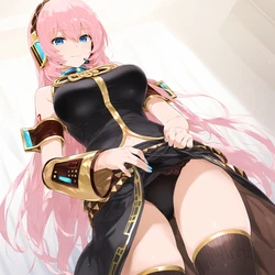 (Taugust) Luka Megurine bedroom [AI Generated]