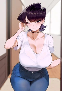 (floox)komi shuuko (komi san wa komyushou desu) (AI Generated)