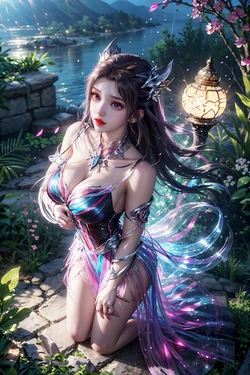 [AI Generated] 斗罗大陆 朱竹清