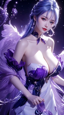 [AI Generated]【玥霜frost】知更鸟水晶裙