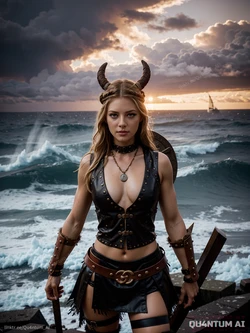 AI Kathery Winnick # Vikings Warrior TV Series Lagertha [AI Generated]