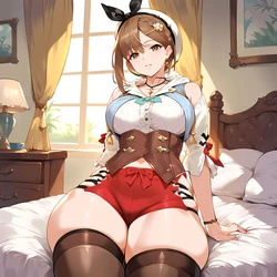 BarlNSFW - Reisalin Stout (Atelier Ryza) (Patreon) (AI Generated)