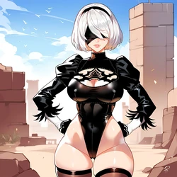 BarlNSFW - 2B (Nier Automata) (Patreon) (AI Generated)