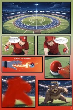 Exhibition Match - Pages 1-8 [AI Generated]