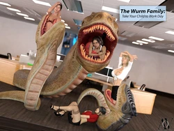 [Art of Venus] The Wurm Family: Bring Your Child to Work Day