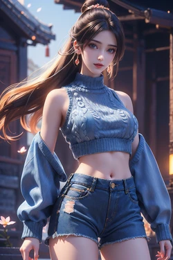 [AI Generated] 完美世界 魔女