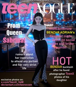 [TeenX] Sabrina on Teen Vogue +extra image