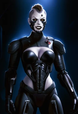 Borg Padme (Star Wars) [AI Generated]