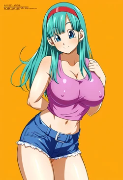 AI 関羽 (97371243) - Bulma (AI Generated) pixiv