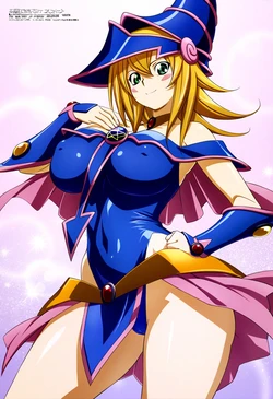 AI 関羽 - Dark Magician Girl (AI Generated) pixiv