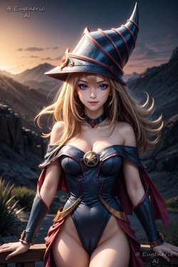 EugenericAI - Dark Magician Girl (AI Generated)