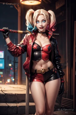 EugenericAI - Harley Quinn (AI Generated)