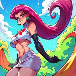 [AI Generated] Jessie - Chasing Dick (Poosan)