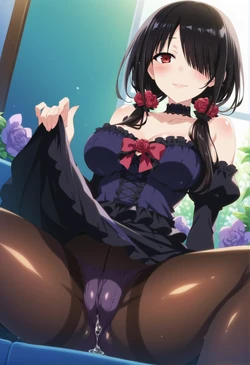 AIusagichan デート・ア・ライブ 時崎 狂三 Kurumi Tokisaki 220P (Patreon) [AI Generated]