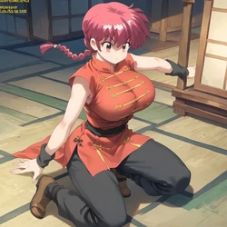 Ranma falls into the trap [AI Generated]