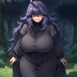 Hex Maniac is defeated by the Hiker [AI Generated]