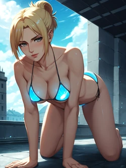 Infiniteskull - Annie Leonhart, Aayla Secura, Aisha Belka And Anna (AI Generated)