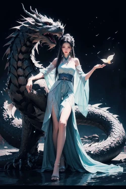 龙女 ai绘画 [AI Generated]