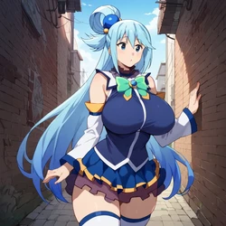 Aqua and the Axis Order [AI Generated]