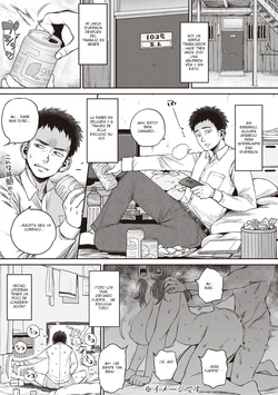 [Muronaga Chaashuu] Tonari no Otonari | Lo sonidos obsenos del vecino (Hitozuma no Uso wa Sugu Bareru) [Spanish] [Digital]