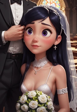 AICHARGEN Violet Parr Wedding Reception [AI Generated]