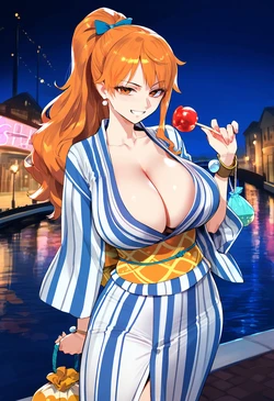 [CompreHentai] Nami (One Piece) (AI Generated)