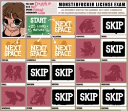 Dough's Monsterfucker License (Ongoing)