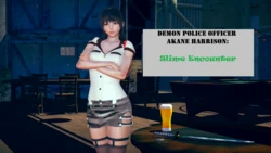 [Devil_PS] Demon Police Officer Akane Harrison: Slime Encounter