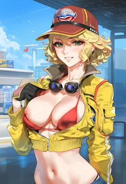 ChocoPizza - Cindy Aurum (Final Fantasy XV) [AI Generated]