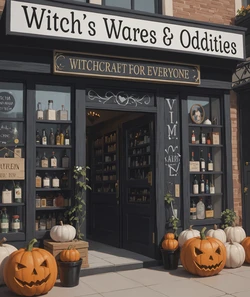 Witch’s Wares & Oddities [AI Generated]