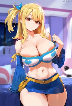 Tharkica - Lucy Heartfilia (Poll Winner)  (Patreon) (AI Generated)