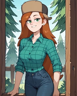 (Ponchoman) Wendy Corduroy - Gravity Falls [AI Generated]