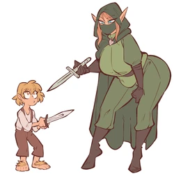 [SaucyMojo] Elf x Halfling