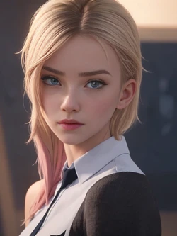 Gwen Stacy is Badass and Beautiful - Ai Generated