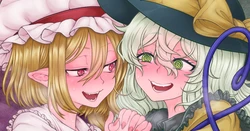 [Ujihara Shitone] KoiFla Sougo Teman Taiketsu (Touhou Project)