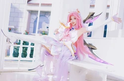 lol seraphine/xayah cosplay