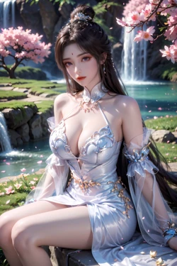 [AI Generated]完美世界 月婵荤素