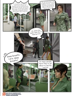 Lara Croft's Subway Madness (Comic by DrFaker/DeviantAi)