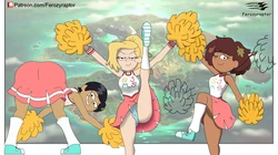 (Ferozyraptor) Amphibia three cheerleaders xxx