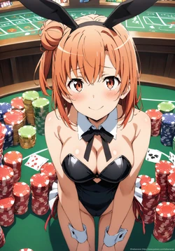 tachibana ai - [Oregairu] Yui Yuigahama in Playboy Bunny 112 illustrations | [俺ガイル] 由比ヶ浜結衣 バニーガール 112枚 [AI Generated]