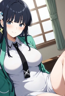 [Tachibana AI（たちばなあい)] Miyuki Shiba (Mahouka Koukou no Rettousei) [AI Generated]