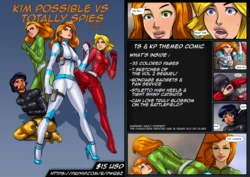 [HK Comm] Kim Possible vs Totally Spies Vol 1