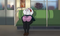 My Futa Academia: Toru On The Train [Bananarama]