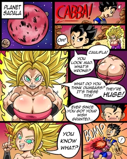 [SuperSpacerman] Caulifla x Cabba minicomic (Dragon Ball Super)