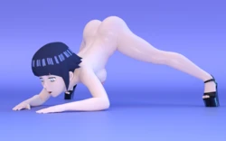 [pants13] Hinata Jack-O Pose (Naruto)