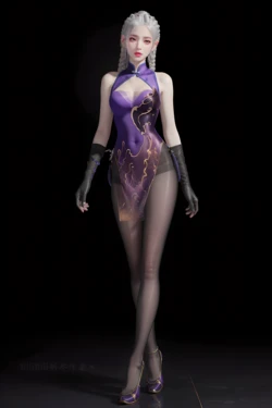 永劫无间季莹莹八极拳 [AI Generated]