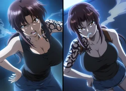 (948144) 10年ROMってた - Female Fallen Villain [Revy] [AI Generated]