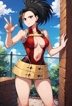 Momo (My Hero Academia) [AI generated]